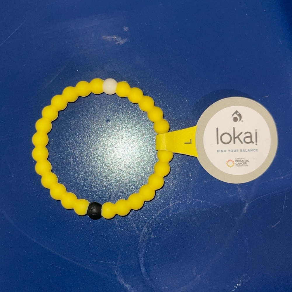 Yellow Lokai Bracelet, New with Tags, size L